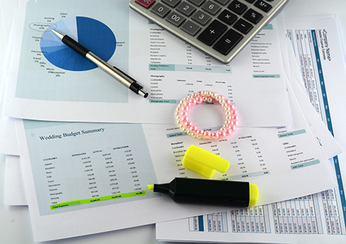 Le budget pour une réception