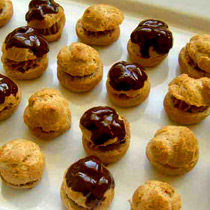 Choux et éclairs miniatures