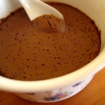 Mousse au chocolat à la jamaïquaine